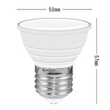  Tiết kiệm năng lượng Đèn LED đổi màu Bóng đèn Trang chủ 15 Màu Làm mờ Nền Trang trí Ánh sáng, Phong cách: Milky White Cove E27 (RGB Trắng) 