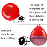  Tiêm nước Sandbag Hộ gia đình Treo Loại Boxing Ball Ball Ball (Đỏ) 