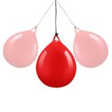  Tiêm nước Sandbag Hộ gia đình Treo Loại Boxing Ball Ball Ball (Đỏ) 