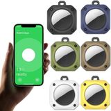  2 chiếc cho apple airtags theo dõi định vị chống rơi Ốp lưng chống mất vỏ bảo vệ (màu vàng) 