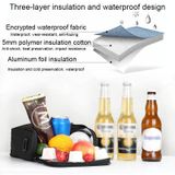  Rhinowalk RK18995 Túi đựng đầu xe đạp cách nhiệt màng nhôm công suất lớn có che mưa (Màu đen) 