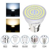  LED tập trung đèn nhựa cốc Đèn chiếu sáng gia đình tiết kiệm năng lượng, Công suất: 5W GU10 48 LED (Trắng ấm) 