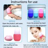  Massage Ice Khay Túi Mắt Arms Arms And Thighs Ice Pack Khay đá, Phân loại màu: Capsule Black 