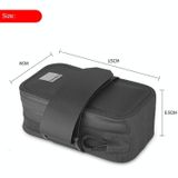  SAHOO 0,5L TPU Túi xách tay cầm tay không thấm nước Túi yên ngựa (Đen) 