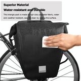  SAHOO 20L Kệ xe đạp Túi đi xe đạp đường dài Pannier (Đen) 