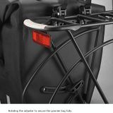  SAHOO 20L Kệ xe đạp Túi đi xe đạp đường dài Pannier (Đen) 