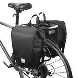  SAHOO 20L Kệ xe đạp Túi đi xe đạp đường dài Pannier (Đen) 
