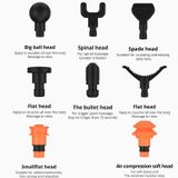  Y8-1 Massage Fascia Massage rung cơ, Đặc điểm kỹ thuật: Màu xám sáng (Anh cắm) 