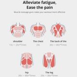  Y8-1 Massage Fascia Massage rung cơ, Đặc điểm kỹ thuật: Đen (phích cắm EU) 