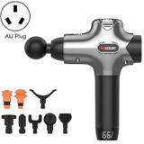  Massage thể dục Y8-1 Fascia Rung động cơ mát xa, Đặc điểm kỹ thuật: Bạc Xám (AU Plug) 