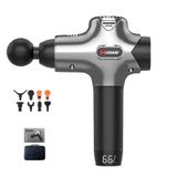  Massage thể dục Y8-1 Fascia Rung động cơ mát xa, Đặc điểm kỹ thuật: Bạc Xám (AU Plug) 