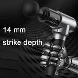  Y10 Massage tập thể dục Fascia Rung rung cơ, Đặc điểm kỹ thuật: 7 Gear Silver (US Plug) 