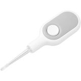  2 chiếc Fasola DZ-477 Bộ chọn tai chiếu sáng dạ quang An toàn cho trẻ em Bộ chọn tai mềm (màu be xám) 