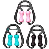  Mike 2 chiếc Loop Lid Roller Massage Cơ bắp Xoắn ốc Thư giãn Yoga Bọt Con lăn (Hồ Blue) 