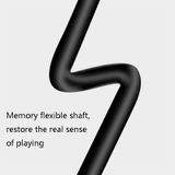  Bộ đồ chơi vợt bóng bàn đơn Thiết bị đào tạo bóng linh hoạt, đặc điểm kỹ thuật: Đen với vợt 