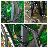  West Biking Xe đạp Gấp mã chống trộm Khóa chuỗi di động (YP0705067) 