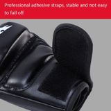  BH0086 1 Cặp Găng tay nửa ngón tay đấm bốc Găng tay đấm bốc dành cho người lớn (chân hổ xanh) 