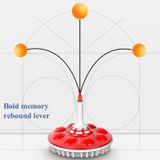  Cốc hút hộ gia đình Tự đào tạo Đàn hồi Trục linh hoạt Trẻ em Cha mẹ-Trẻ em Đào tạo Tennis Huấn luyện viên, Phong cách: 2 Ba Lan 6 Balls (Xanh dương) 