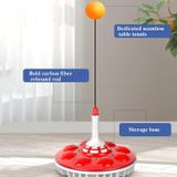  Cốc hút hộ gia đình Tự đào tạo Đàn hồi Trục linh hoạt Trẻ em Cha mẹ-Trẻ em Đào tạo Tennis Huấn luyện viên, Phong cách: 2 Ba Lan 6 Balls (Hồng) 