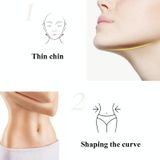  2 chiếc Crystal Crystal Gua Sha Scraping Board Facial Meridian V-hình Face Gua Sha Scraping Board (màu hồng nhạt) 