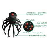  YK-1806 Đầu máy mát xa điện Octopus sạc massage (trắng) 