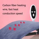  Sưởi ấm điện thắt lưng hỗ trợ pad thắt lưng cột sống cáng mát xa cột sống tựa lưng (124 đốt sống lưng điện lớn) 