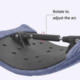  Sưởi ấm điện thắt lưng hỗ trợ pad thắt lưng cột sống cáng mát xa cột sống tựa lưng (124 đốt sống lưng điện lớn) 