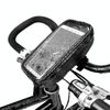  AFISHTOUR FB2036 6 inch túi xe đạp không thấm nước đa chức năng túi màn hình cảm ứng (màu đen) 