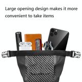  AFISHTOUR FB2045 1,5L Túi đi xe đạp Túi chống nước Túi yên xe đạp (Đen) 