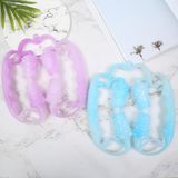  2 chiếc Ladies Ring Leg Kẹp Massage Ball Stovepipe Thiết bị tập thể dục Yoga (Tím) 