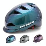  Quảng cáo 12H19 Mùa hè Cool Motorcycle Cưỡi mũ bảo hiểm mũ bảo hiểm ngoài trời Mũ bảo hiểm ngoài trời với đèn đuôi, kích thước: mã (màu xanh đầy màu sắc) 
