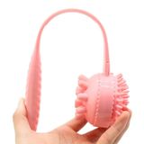  2 chiếc Massage hai mặt đa năng búa chăm sóc sức khỏe búa búa búa hình búa hoa (màu hồng ngọt ngào) 