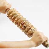  2 CÁI Mát xa chân bụng bằng gỗ (Bánh xe massage 358) 