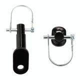  2 chiếc Baby Pet Debris Xe đạp Phụ kiện Trailer Traction Head, Style: Với Khóa 