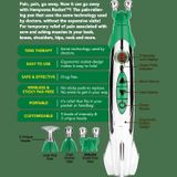  Điểm châm cứu giảm đau và bút massage Massage Vật lý trị liệu (hình chữ nhật) 