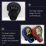  W8522 Sanda Boxing Tay Target dành cho người lớn Dày cong mục tiêu tay (màu đỏ) 