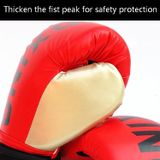  Găng tay huấn luyện đấm bốc Quansheng QS19 Găng tay Sanda Fight Găng tay, Kích thước: Loại người lớn (Đỏ) 