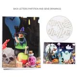  1000 miếng Ghép hình dành cho người lớn Câu đố Halloween Pumpkin Skull Paper Puzzle Toy (Castle Gloomy) 
