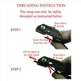  với dây 2,8cm 1 cặp Vòng gỗ tập thể dục cho người lớn Thiết bị tập thể dục trong nhà, Độ dày: 28mm 