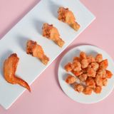  10 chiếc gà gà mô phỏng mô hình thực phẩm mô hình đồ chơi đạo cụ chụp 