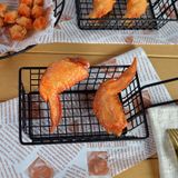 10 chiếc gà gà mô phỏng mô hình thực phẩm mô hình đồ chơi đạo cụ chụp 