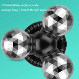  Pin USB Pocket XF-71 kép Mini Massage Rung động tam giác Massage (Đen) 