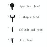  Fascia massager mini cơ điện mát xa cơ thể tập thể dục cơ bắp thư giãn nút mát xa (màu xanh đậm) 