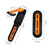  BG-R16 Xe đạp gấp Tường di chuyển Móc xe đạp Xe đạp leo núi Giá đỡ đỗ xe (Đen Xanh) 