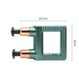 SS-2021 LCD điện hai đầu Thiết bị Fascia Thiết bị tập thể dục Máy mát xa cơ bắp (Trắng) 