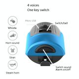  Cyclingbox BG-1903 Báo động xe đạp Chống trộm Sừng điện 125dB Chuông sạc USB (Đỏ) 