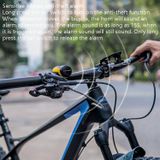  Cyclingbox BG-1903 Báo động xe đạp Chống trộm Sừng điện 125dB Chuông sạc USB (Đỏ) 