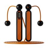  H8015 Đếm dây thừng Skipping Sports Thép thông minh Bỏ qua Dây đeo cho phụ nữ, Đặc điểm kỹ thuật: Tăng cường (Cam) 
