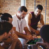  Huấn luyện viên bóng rổ 21 inch Chữ viết tay LCD 