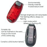 3 chiếc Đêm đi xe đạp ngoài trời Chạy ấm nhẹ Xe đạp đuôi, Màu sắc: 3 LED xanh 